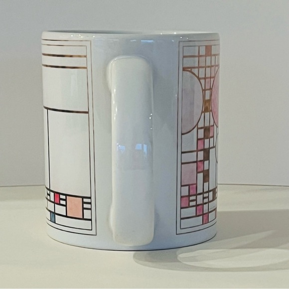 Frank Lloyd Wright Coonley Playhouse Window Vintage Mug - Picture 4 of 5